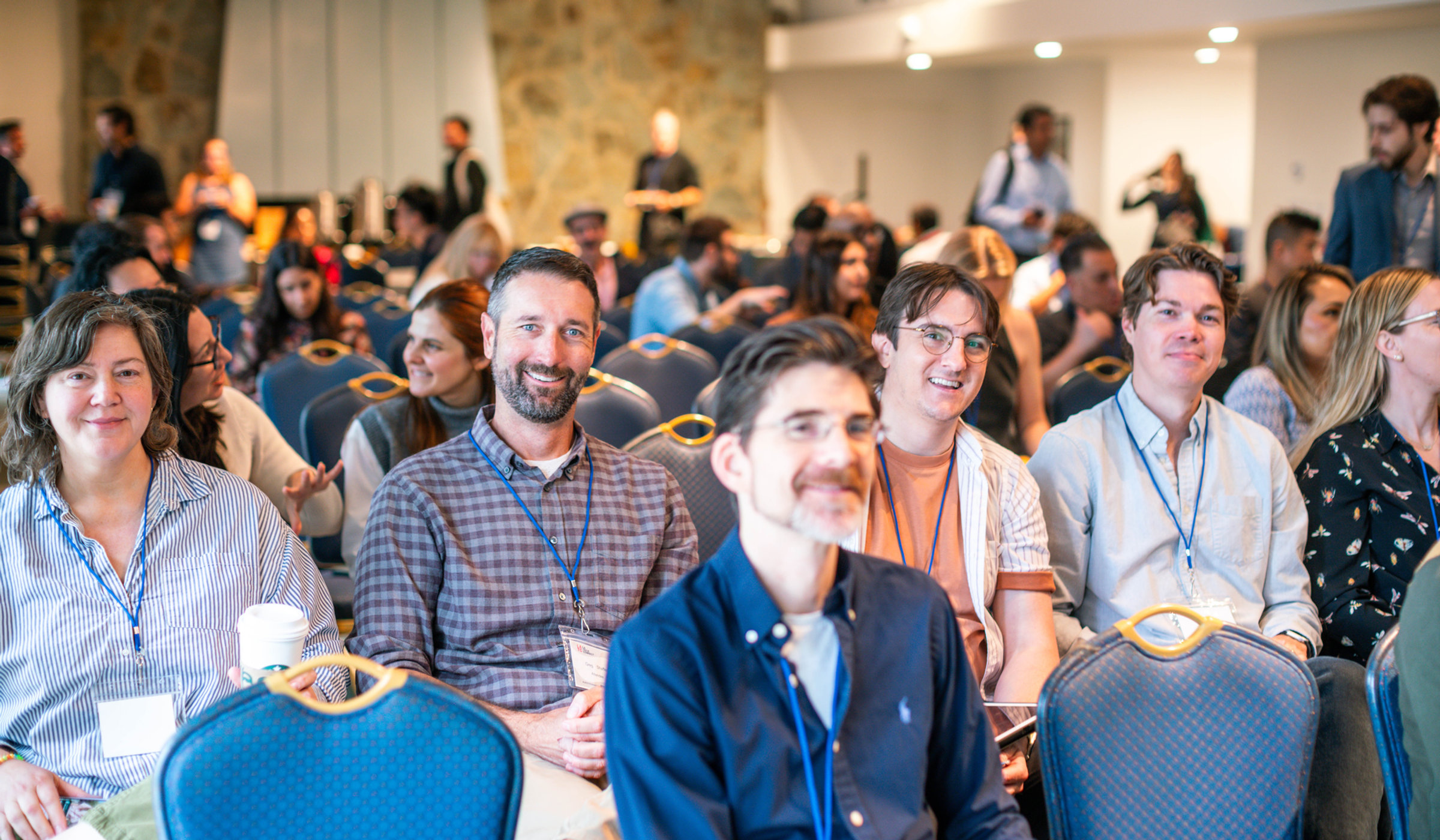 Attendees seated in the audience at a past LA Tech Connect